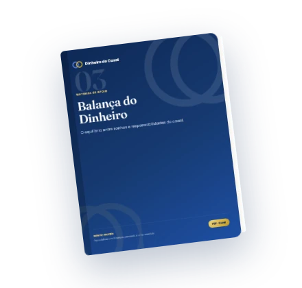 Mockup do e-book Balança do Dinheiro